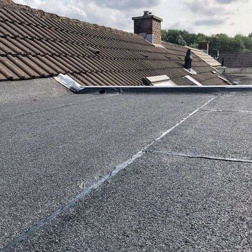 Nieuw plat dak gelegd in Buren Nieuw plat dak gelegd in Buren